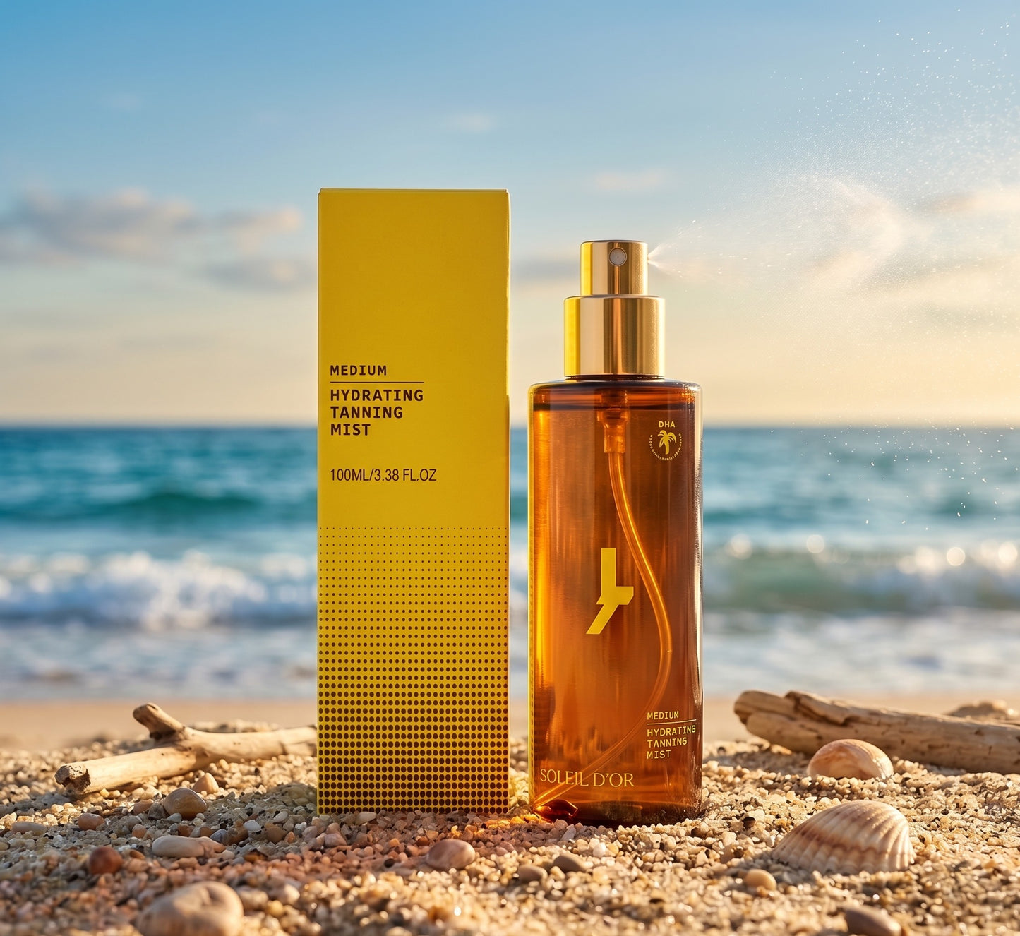 Spray Autobronzant Hydratant — Glow Doré Instantané ☀️