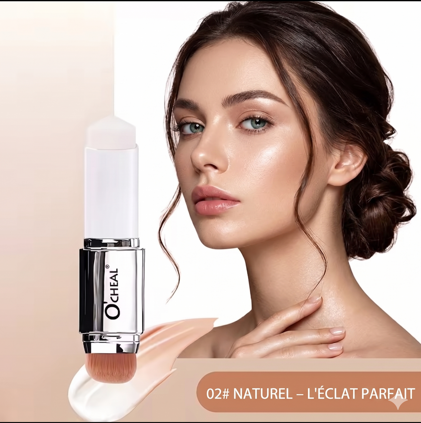 Stick Fond de Teint Color Changing 2en1 — Teint Parfait & Naturel
