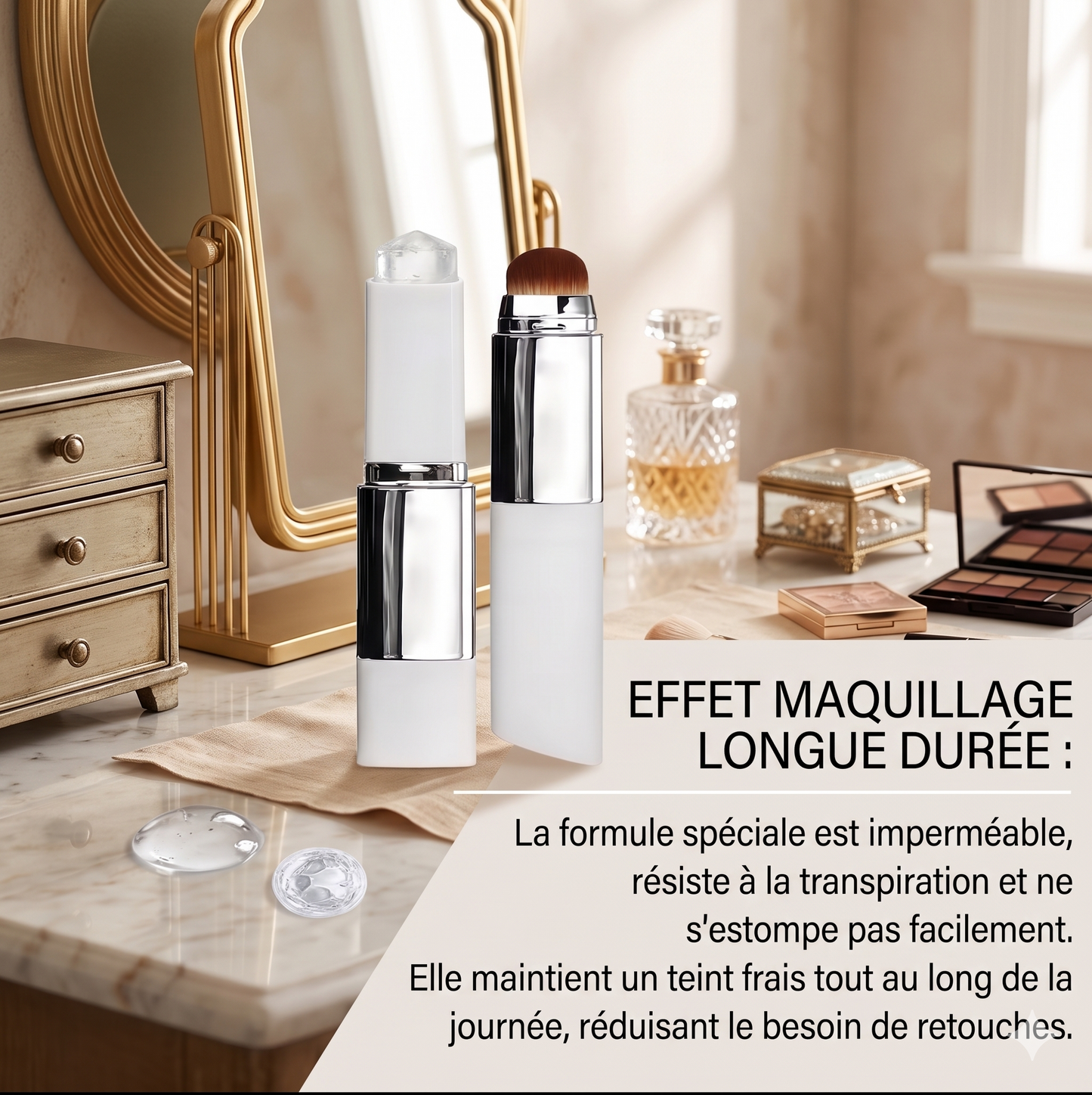 Stick Fond de Teint Color Changing 2en1 — Teint Parfait & Naturel