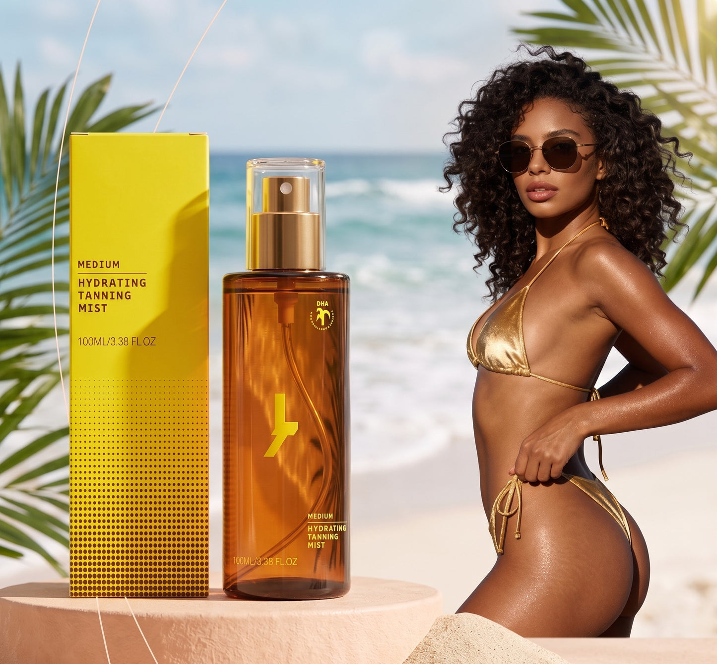 Spray Autobronzant Hydratant — Glow Doré Instantané ☀️