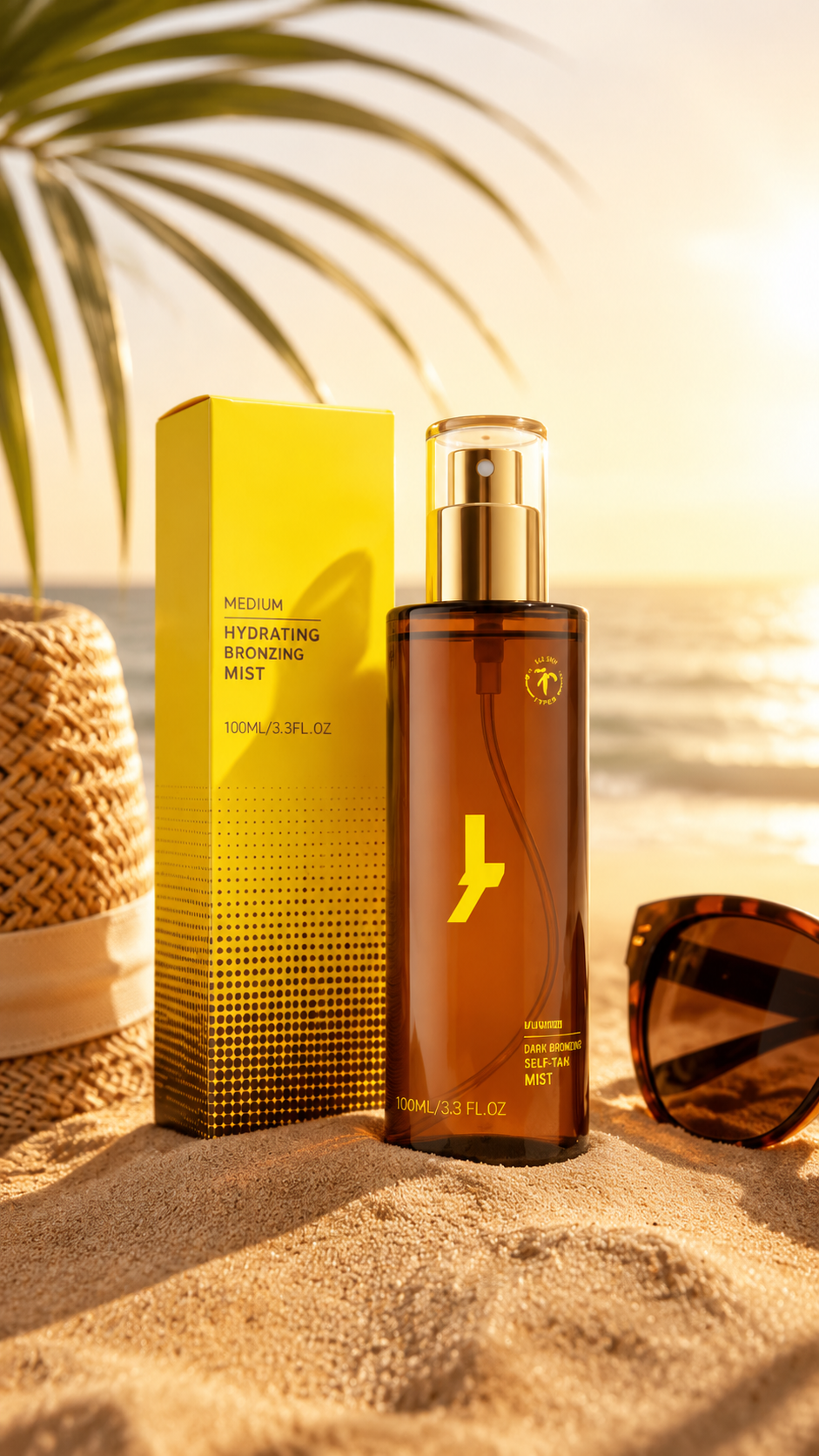 Spray Autobronzant Hydratant — Glow Doré Instantané ☀️